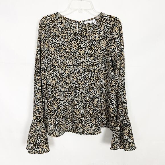 ASOS Womens Top 4 Animal Print Party Cocktail Dressy Elegant Chic Career Office - Picture 1 of 10